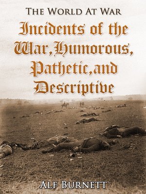 cover image of Incidents of the War